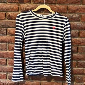 Play Commes des Garcons Long Sleeve Top